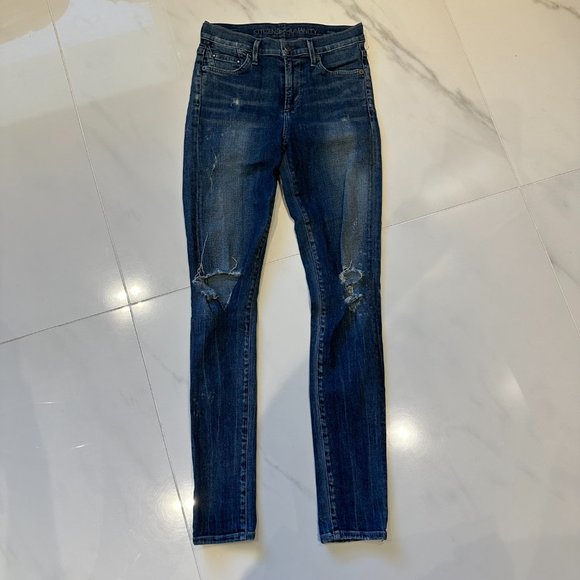 Citizens of Humanity Rocket High Rise Distressed Skinny Jeans - Picture 12 of 13